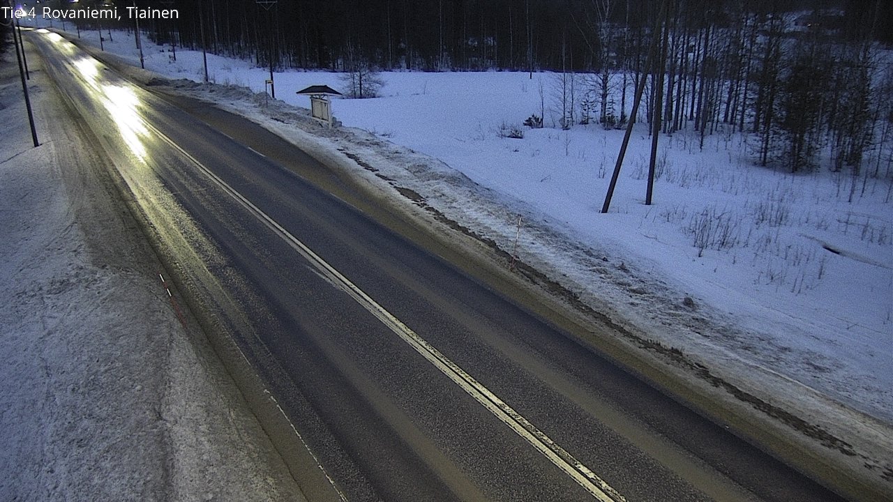 Kelikamerat Kuva Tie 4 Rovaniemi, Tiainen, Rovaniemi, Lappi