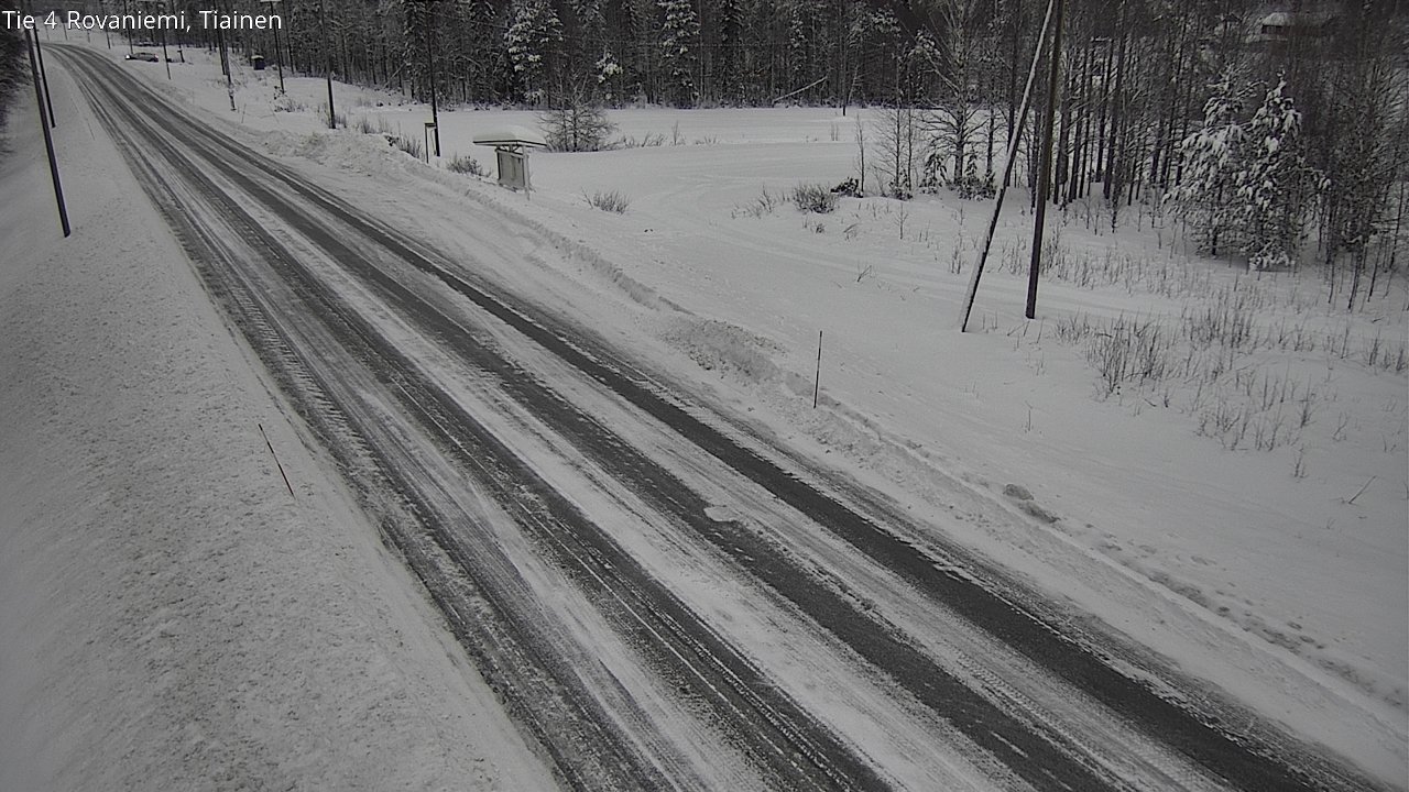 Kelikamerat Kuva Tie 4 Rovaniemi, Tiainen, Rovaniemi, Lappi