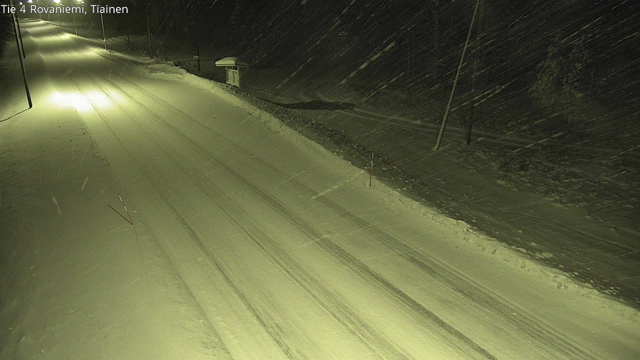 Kelikamerat Kuva Tie 4 Rovaniemi, Tiainen, Rovaniemi, Lappi