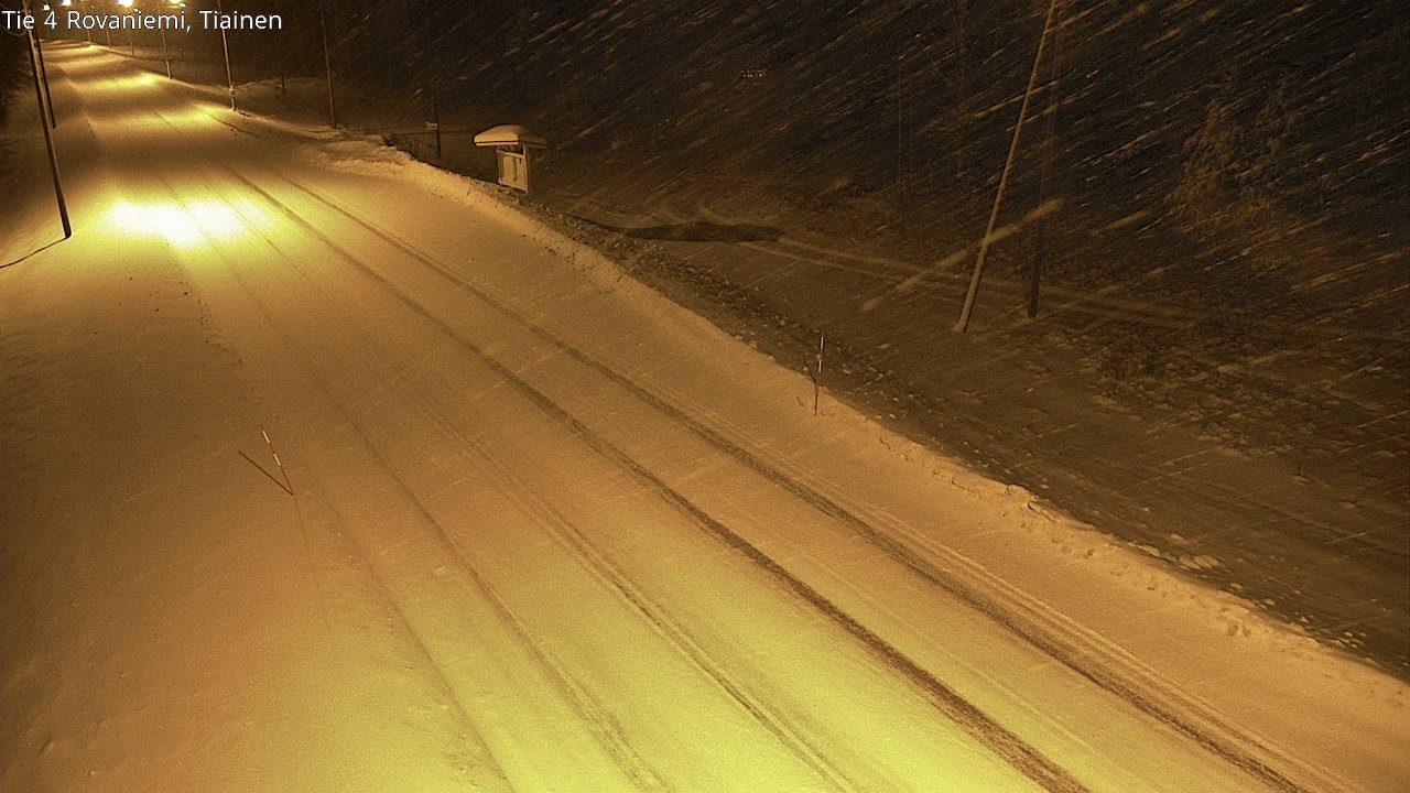 Kelikamerat Kuva Tie 4 Rovaniemi, Tiainen, Rovaniemi, Lappi