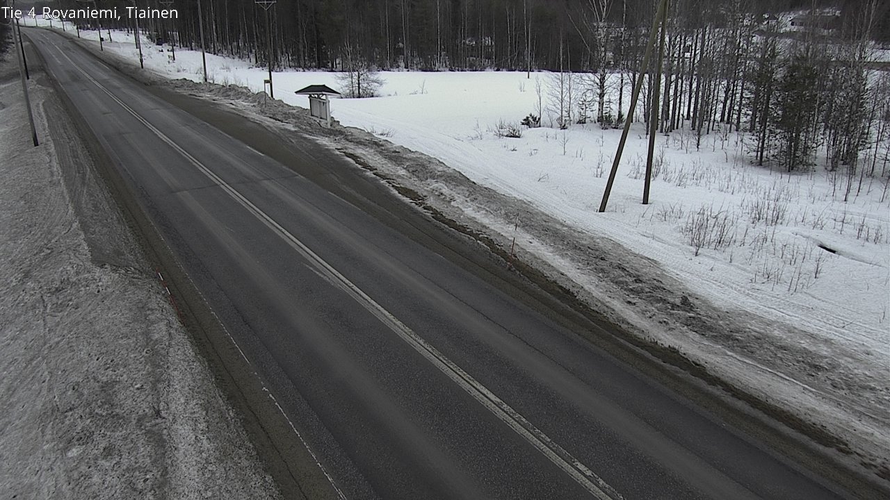 Kelikamerat Kuva Tie 4 Rovaniemi, Tiainen, Rovaniemi, Lappi