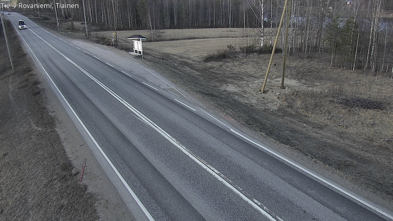 Kelikamerat Kuva Tie 4 Rovaniemi, Tiainen, Rovaniemi, Lappi