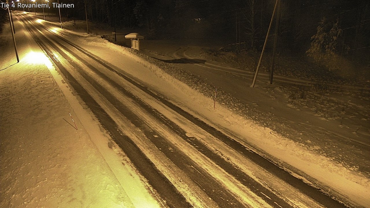 Kelikamerat Kuva Tie 4 Rovaniemi, Tiainen, Rovaniemi, Lappi