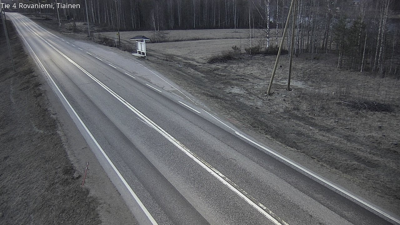 Kelikamerat Kuva Tie 4 Rovaniemi, Tiainen, Rovaniemi, Lappi