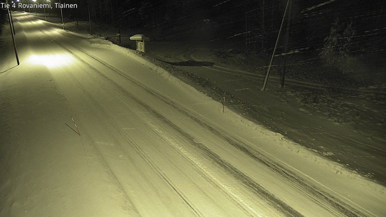 Kelikamerat Kuva Tie 4 Rovaniemi, Tiainen, Rovaniemi, Lappi