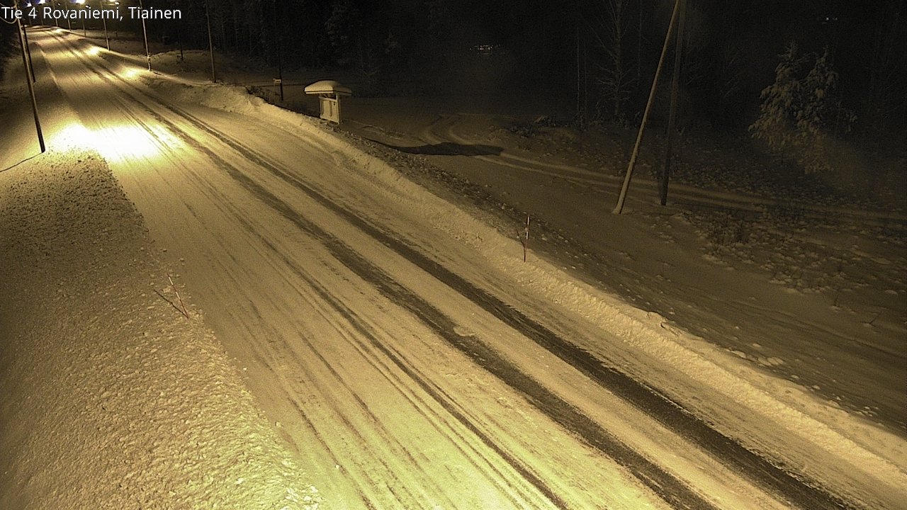 Kelikamerat Kuva Tie 4 Rovaniemi, Tiainen, Rovaniemi, Lappi