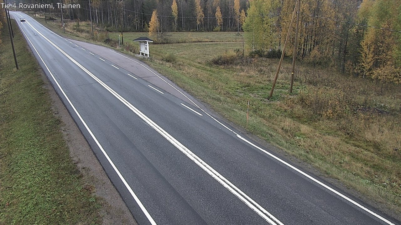 Kelikamerat Kuva Tie 4 Rovaniemi, Tiainen, Rovaniemi, Lappi