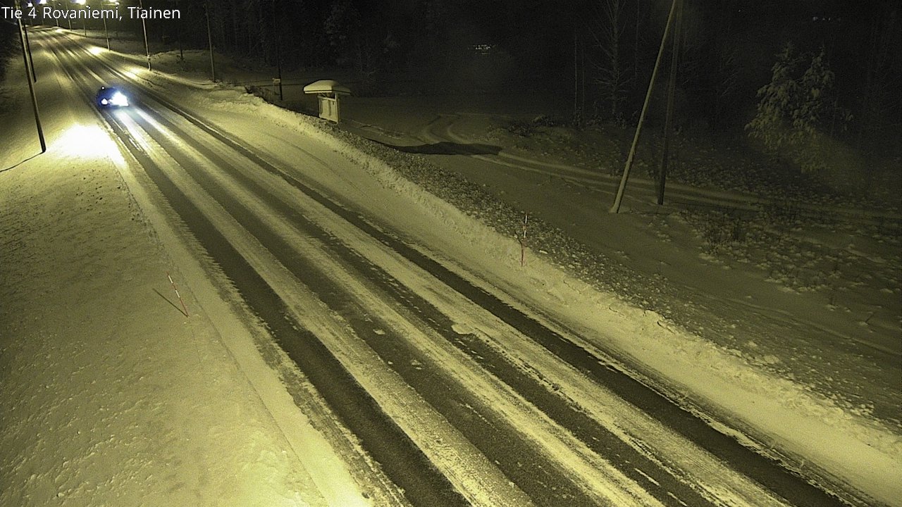 Kelikamerat Kuva Tie 4 Rovaniemi, Tiainen, Rovaniemi, Lappi