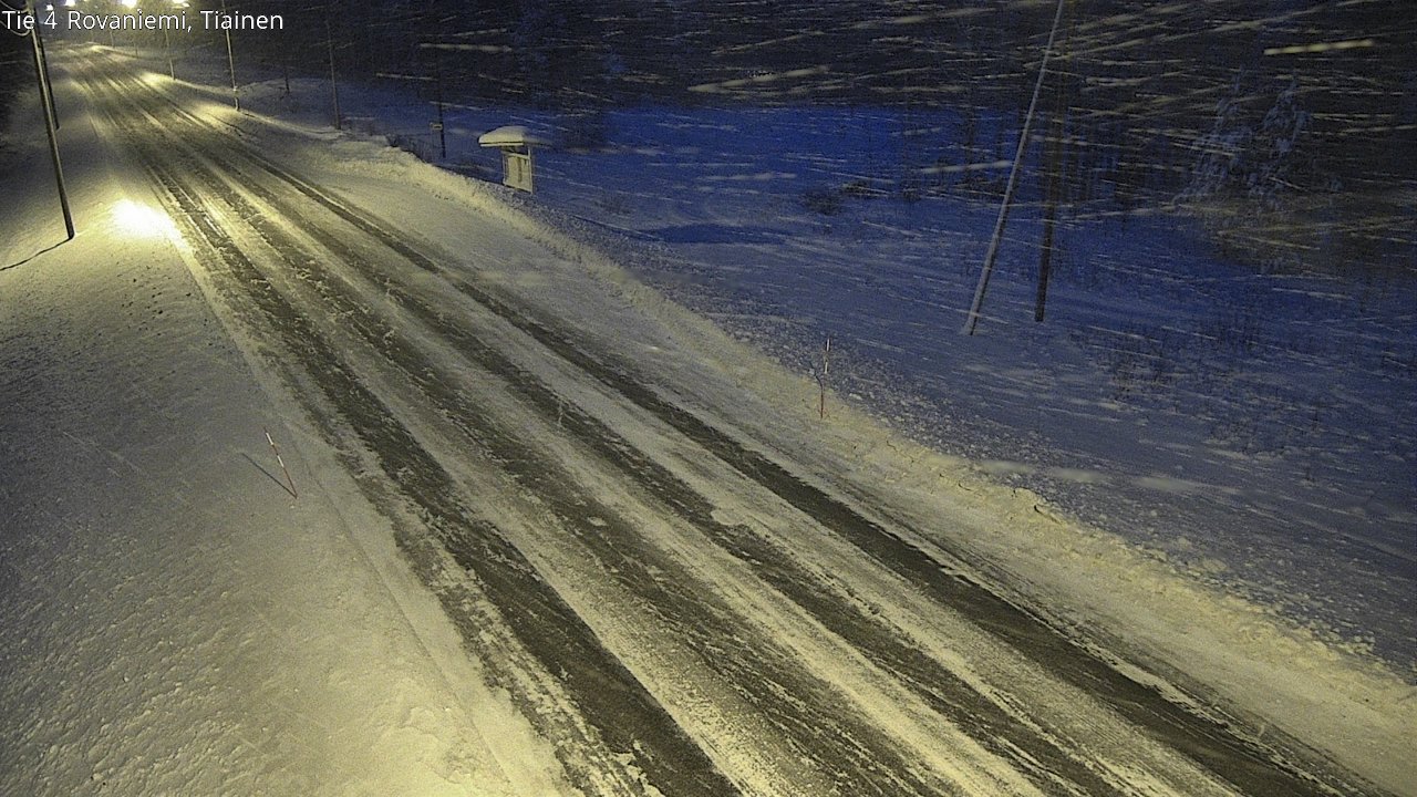 Kelikamerat Kuva Tie 4 Rovaniemi, Tiainen, Rovaniemi, Lappi