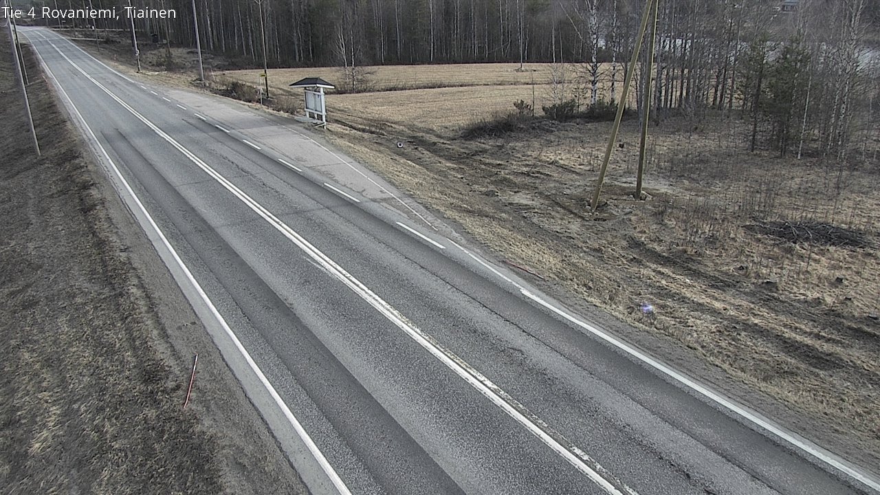 Kelikamerat Kuva Tie 4 Rovaniemi, Tiainen, Rovaniemi, Lappi