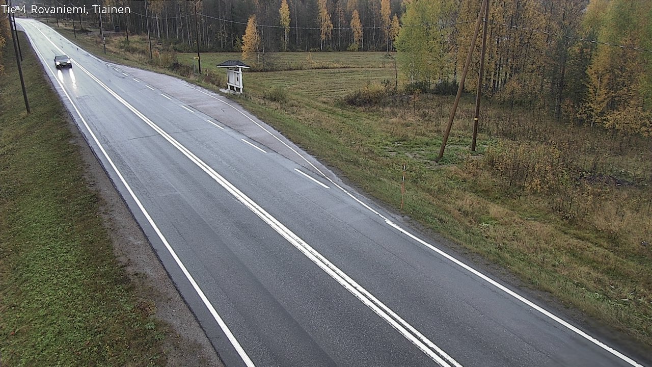 Kelikamerat Kuva Tie 4 Rovaniemi, Tiainen, Rovaniemi, Lappi