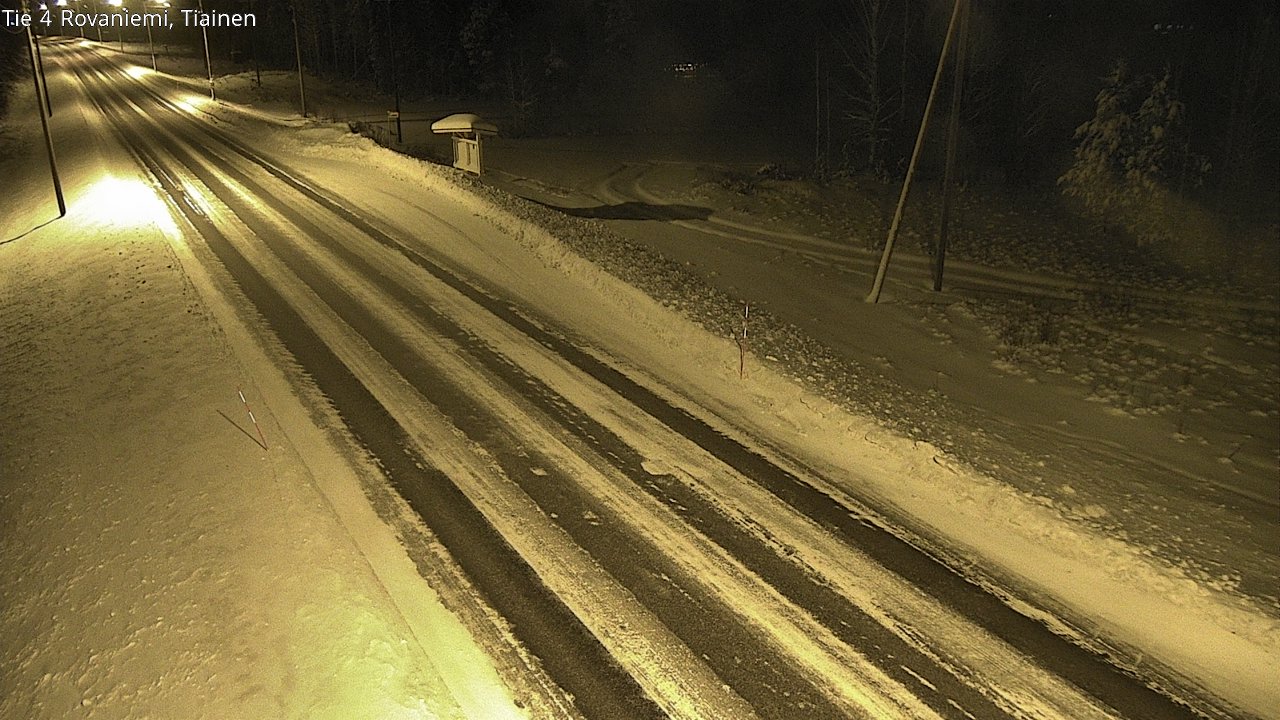 Kelikamerat Kuva Tie 4 Rovaniemi, Tiainen, Rovaniemi, Lappi