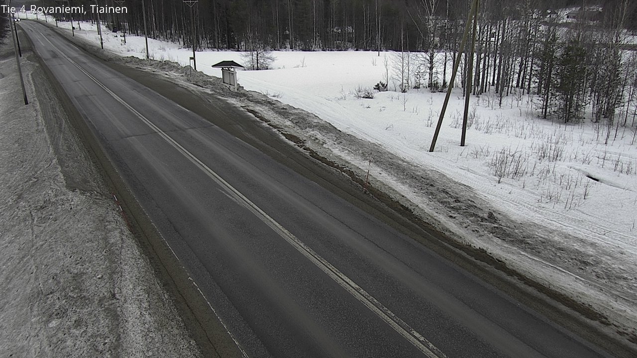 Kelikamerat Kuva Tie 4 Rovaniemi, Tiainen, Rovaniemi, Lappi