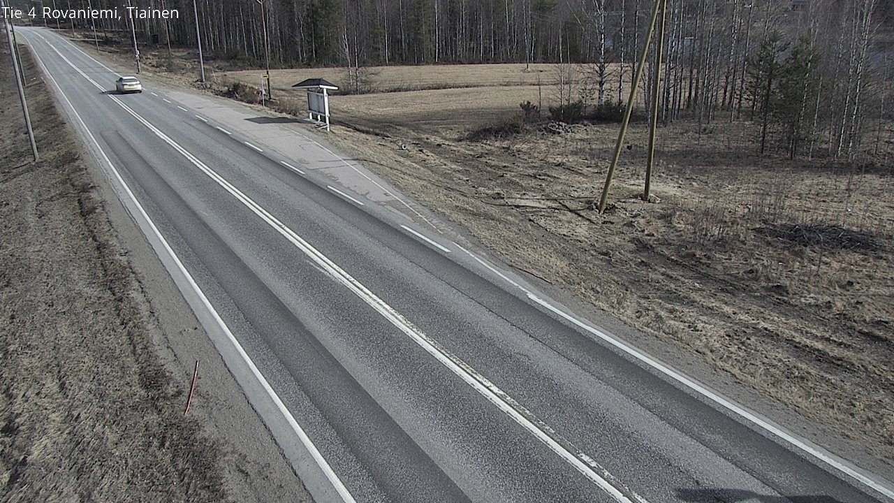 Kelikamerat Kuva Tie 4 Rovaniemi, Tiainen, Rovaniemi, Lappi