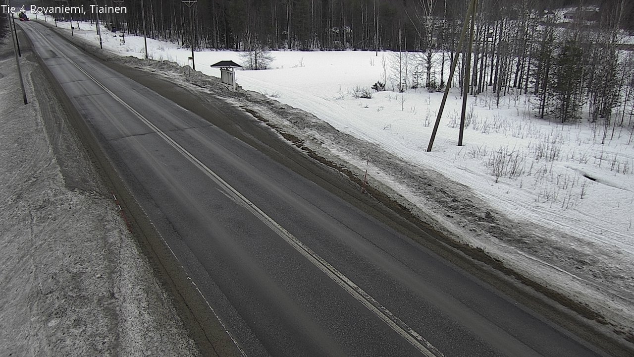 Kelikamerat Kuva Tie 4 Rovaniemi, Tiainen, Rovaniemi, Lappi