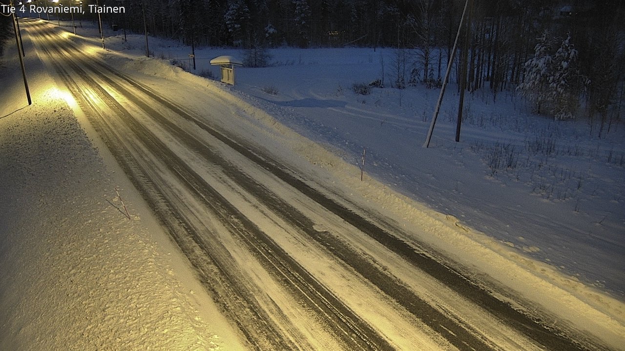 Kelikamerat Kuva Tie 4 Rovaniemi, Tiainen, Rovaniemi, Lappi