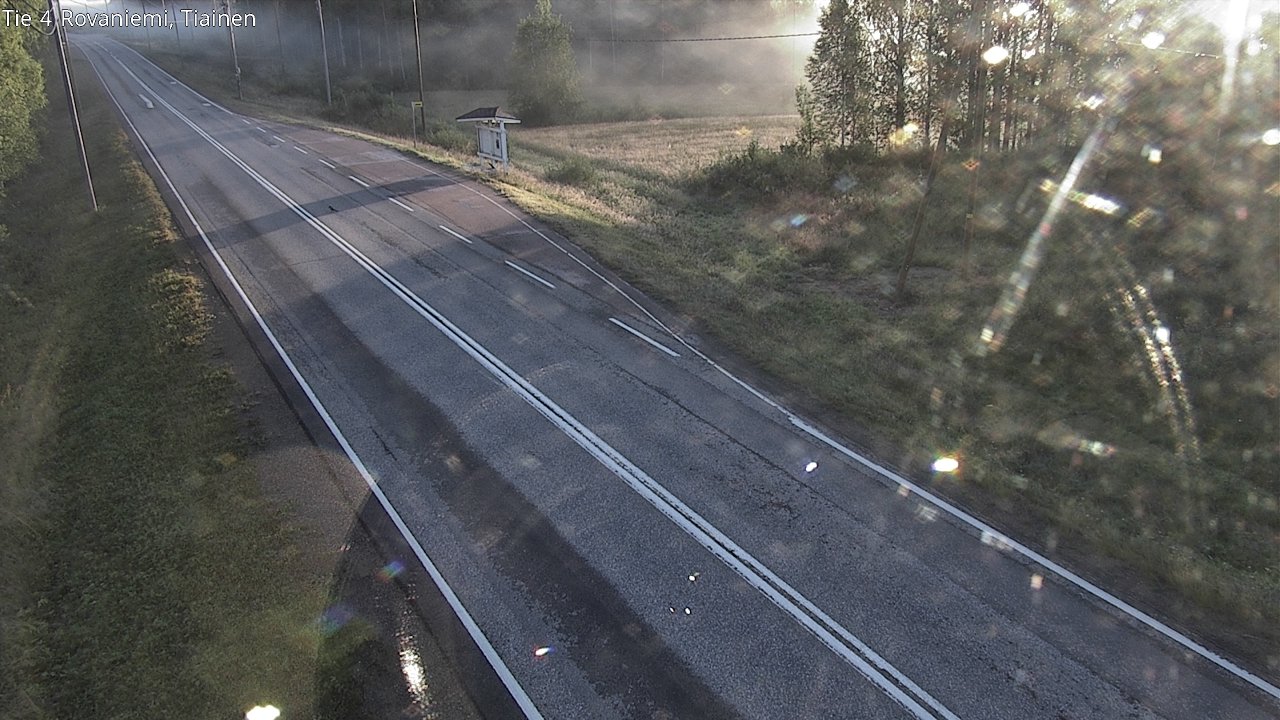 Kelikamerat Kuva Tie 4 Rovaniemi, Tiainen, Rovaniemi, Lappi