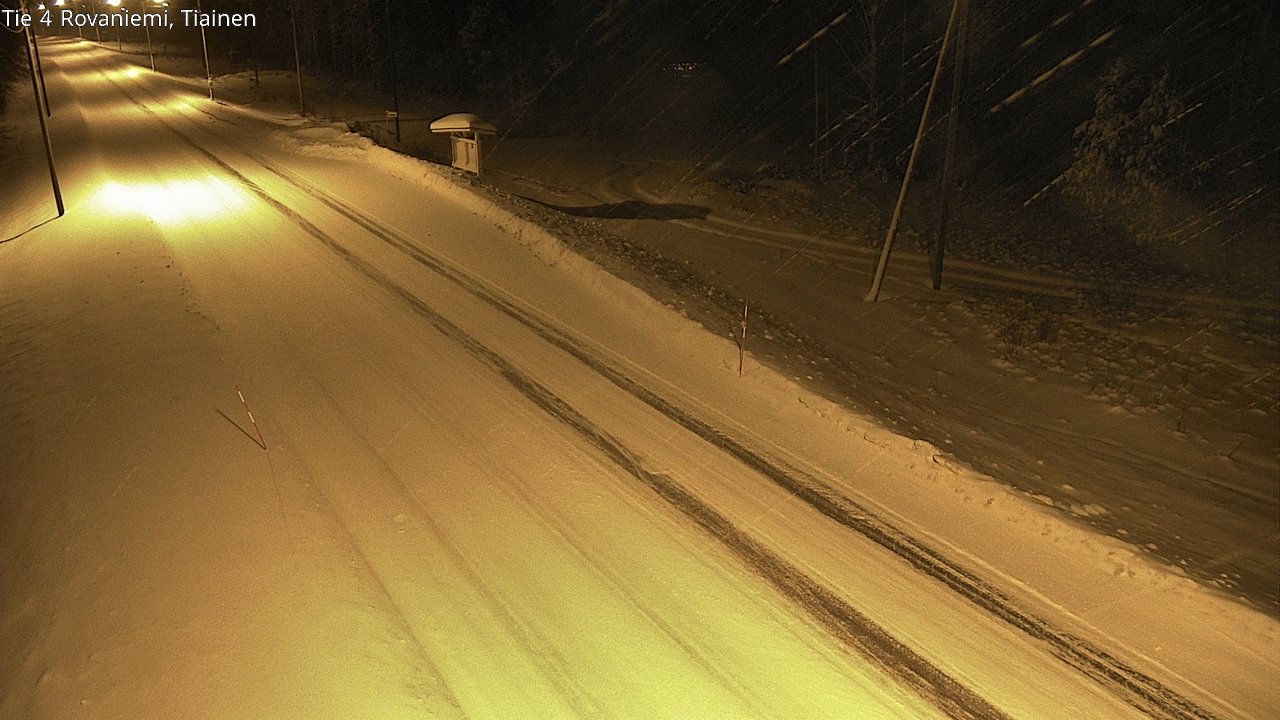 Kelikamerat Kuva Tie 4 Rovaniemi, Tiainen, Rovaniemi, Lappi