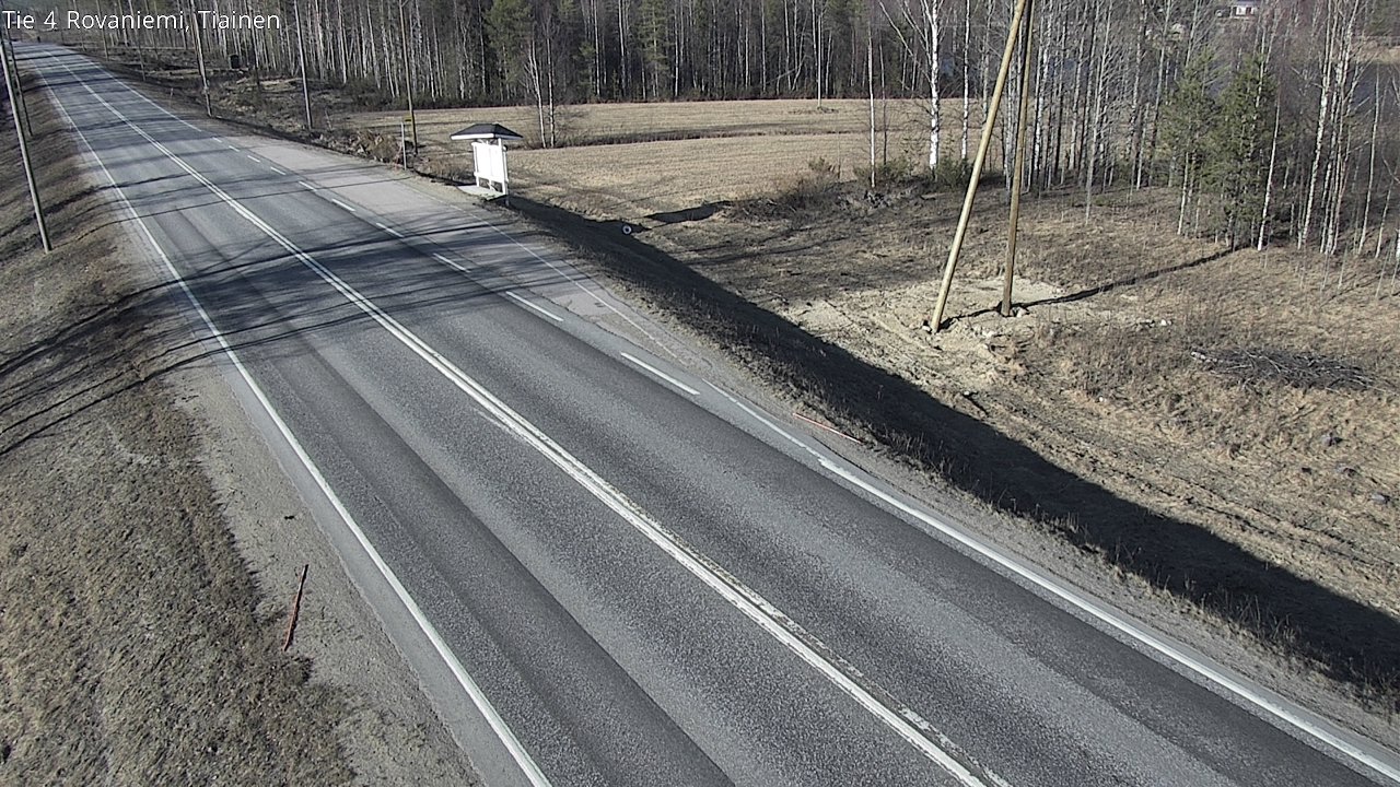 Kelikamerat Kuva Tie 4 Rovaniemi, Tiainen, Rovaniemi, Lappi