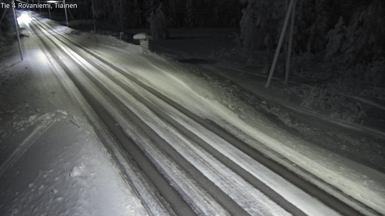 Kelikamerat Kuva Tie 4 Rovaniemi, Tiainen, Rovaniemi, Lappi