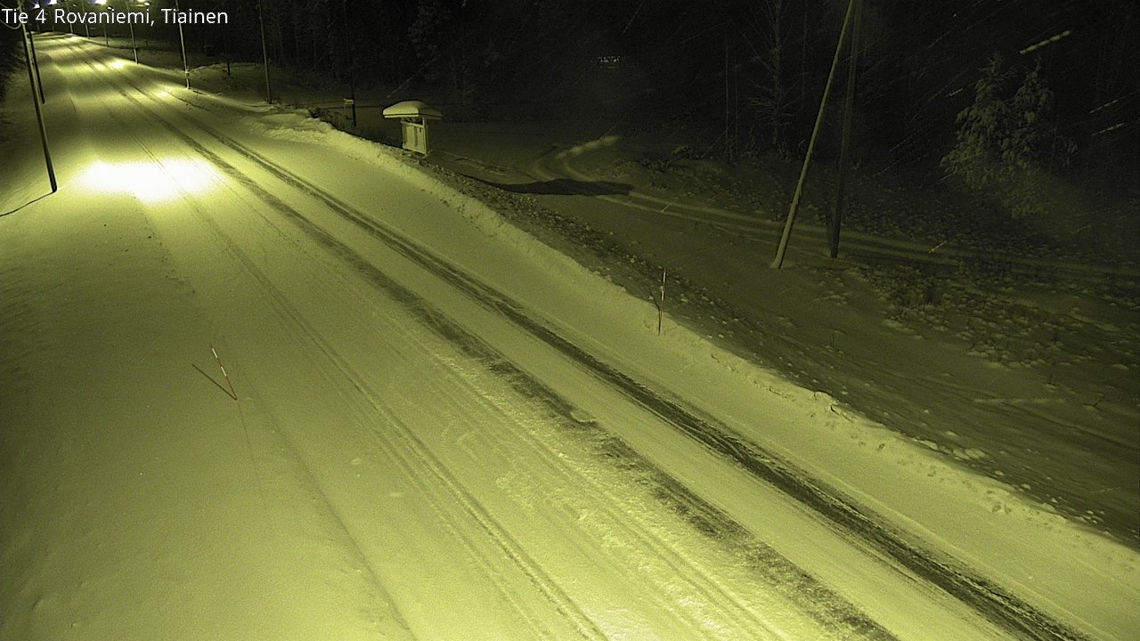 Kelikamerat Kuva Tie 4 Rovaniemi, Tiainen, Rovaniemi, Lappi