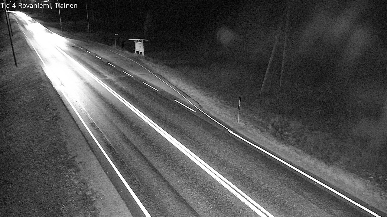 Kelikamerat Kuva Tie 4 Rovaniemi, Tiainen, Rovaniemi, Lappi