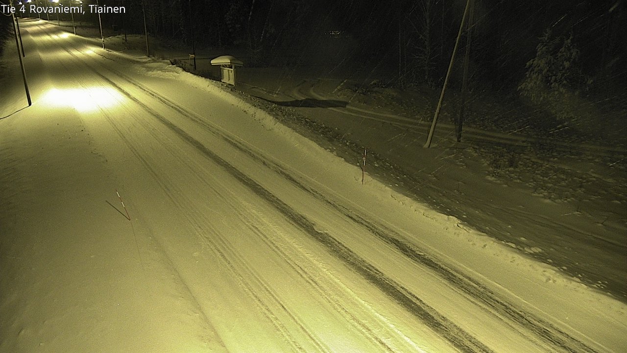 Kelikamerat Kuva Tie 4 Rovaniemi, Tiainen, Rovaniemi, Lappi