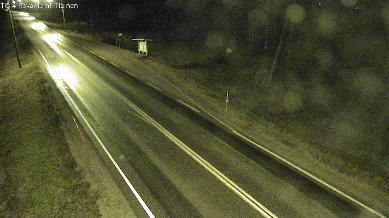 Kelikamerat Kuva Tie 4 Rovaniemi, Tiainen, Rovaniemi, Lappi