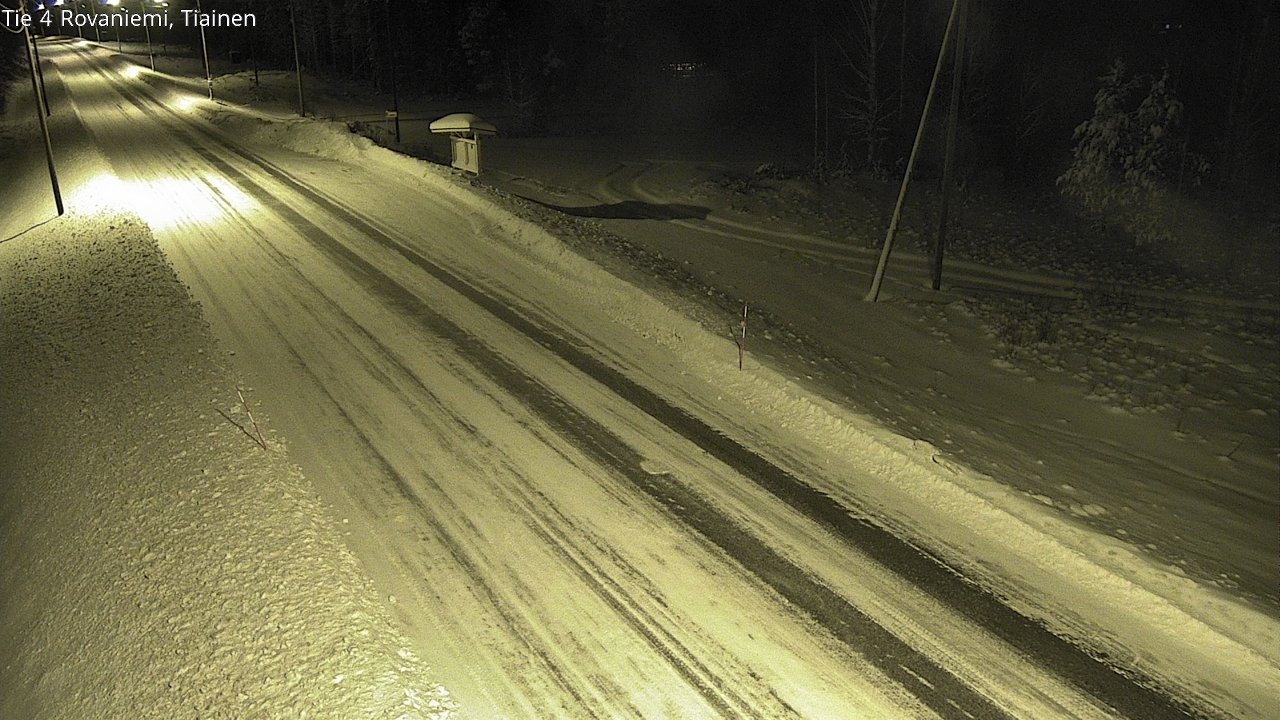 Kelikamerat Kuva Tie 4 Rovaniemi, Tiainen, Rovaniemi, Lappi