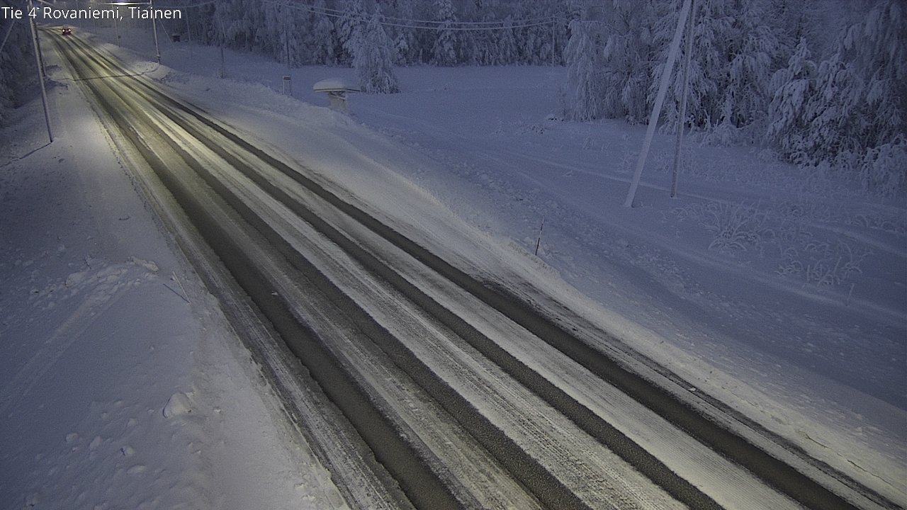 Kelikamerat Kuva Tie 4 Rovaniemi, Tiainen, Rovaniemi, Lappi