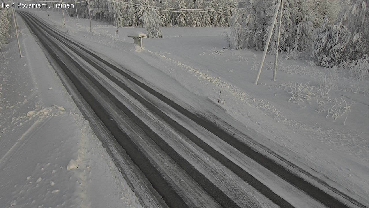 Kelikamerat Kuva Tie 4 Rovaniemi, Tiainen, Rovaniemi, Lappi