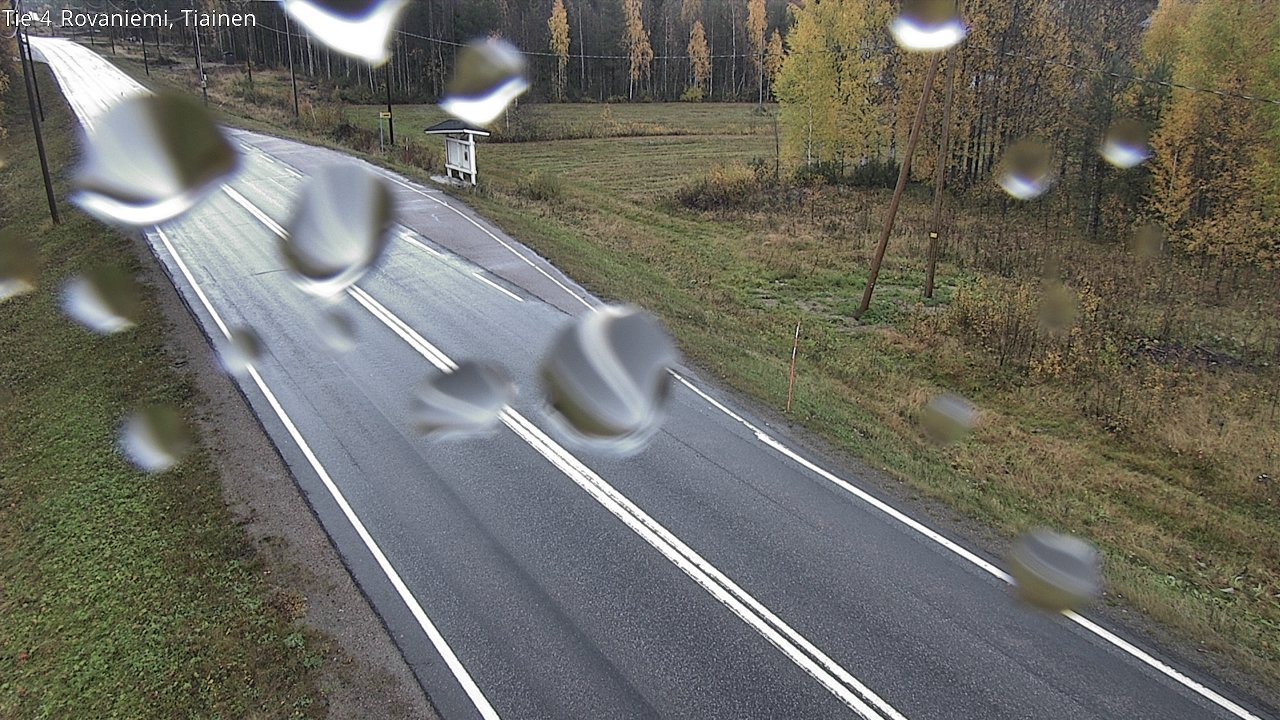 Weather Camera Image Väg 4 Rovaniemi, Tiainen, Rovaniemi, Lappi