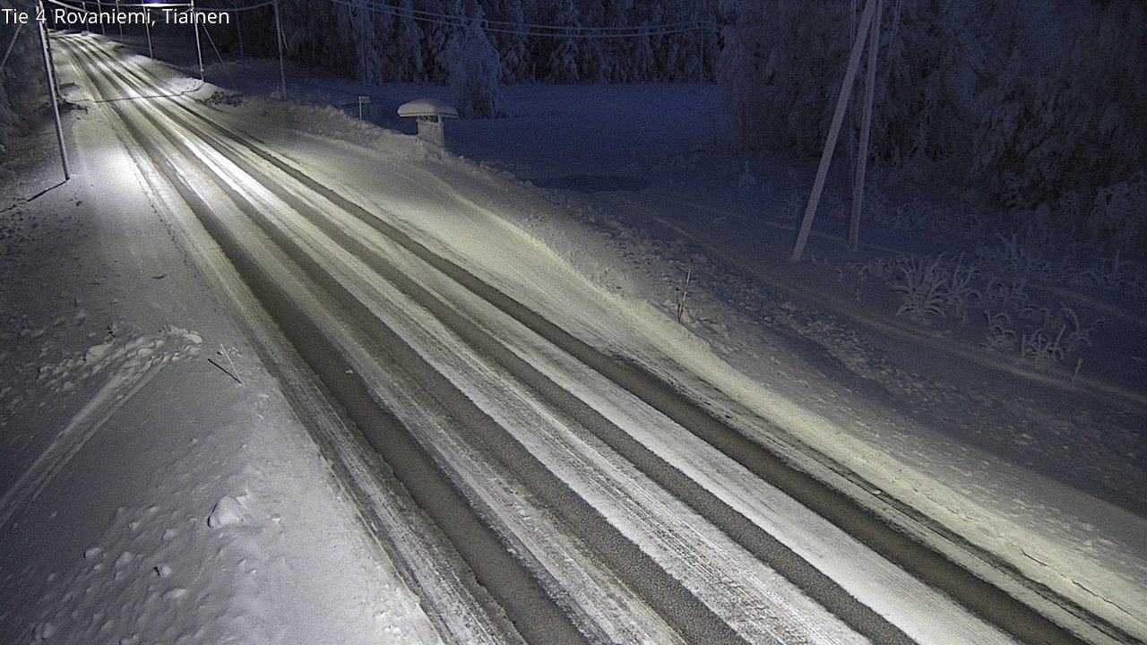Kelikamerat Kuva Tie 4 Rovaniemi, Tiainen, Rovaniemi, Lappi