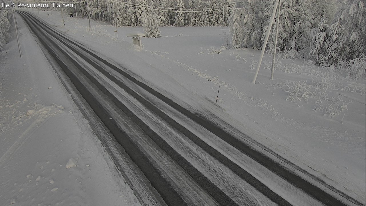 Kelikamerat Kuva Tie 4 Rovaniemi, Tiainen, Rovaniemi, Lappi