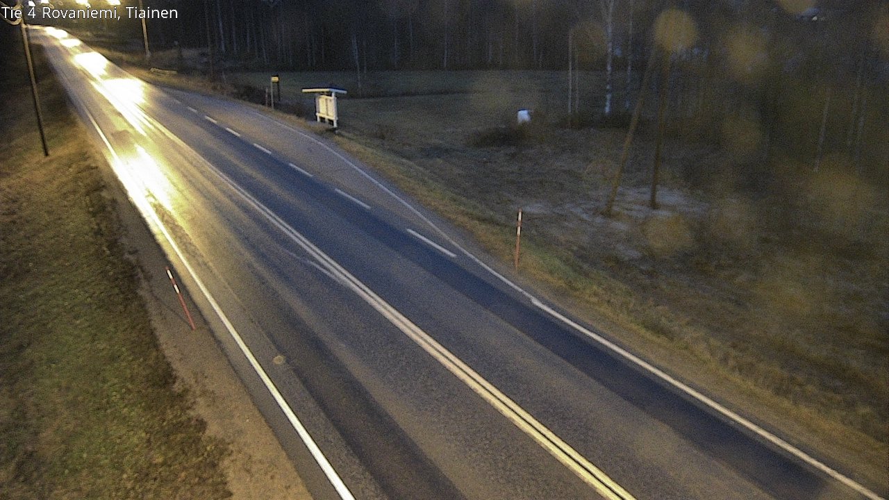 Kelikamerat Kuva Tie 4 Rovaniemi, Tiainen, Rovaniemi, Lappi