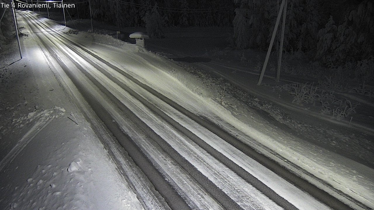 Kelikamerat Kuva Tie 4 Rovaniemi, Tiainen, Rovaniemi, Lappi