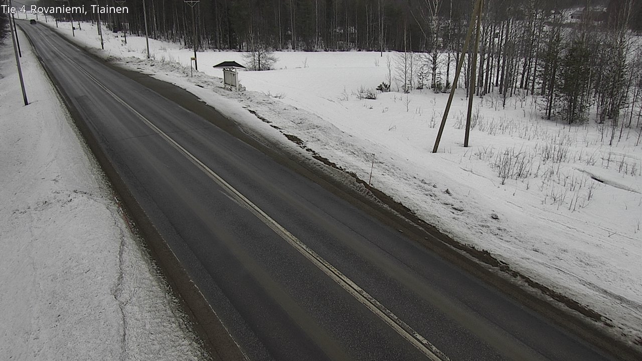 Kelikamerat Kuva Tie 4 Rovaniemi, Tiainen, Rovaniemi, Lappi