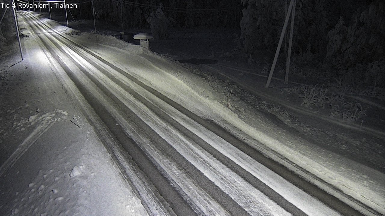 Kelikamerat Kuva Tie 4 Rovaniemi, Tiainen, Rovaniemi, Lappi