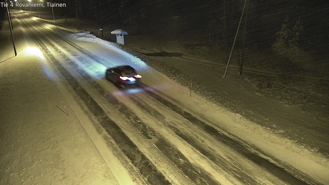 Kelikamerat Kuva Tie 4 Rovaniemi, Tiainen, Rovaniemi, Lappi