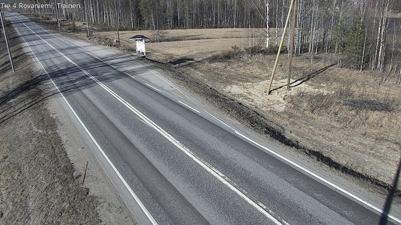 Kelikamerat Kuva Tie 4 Rovaniemi, Tiainen, Rovaniemi, Lappi
