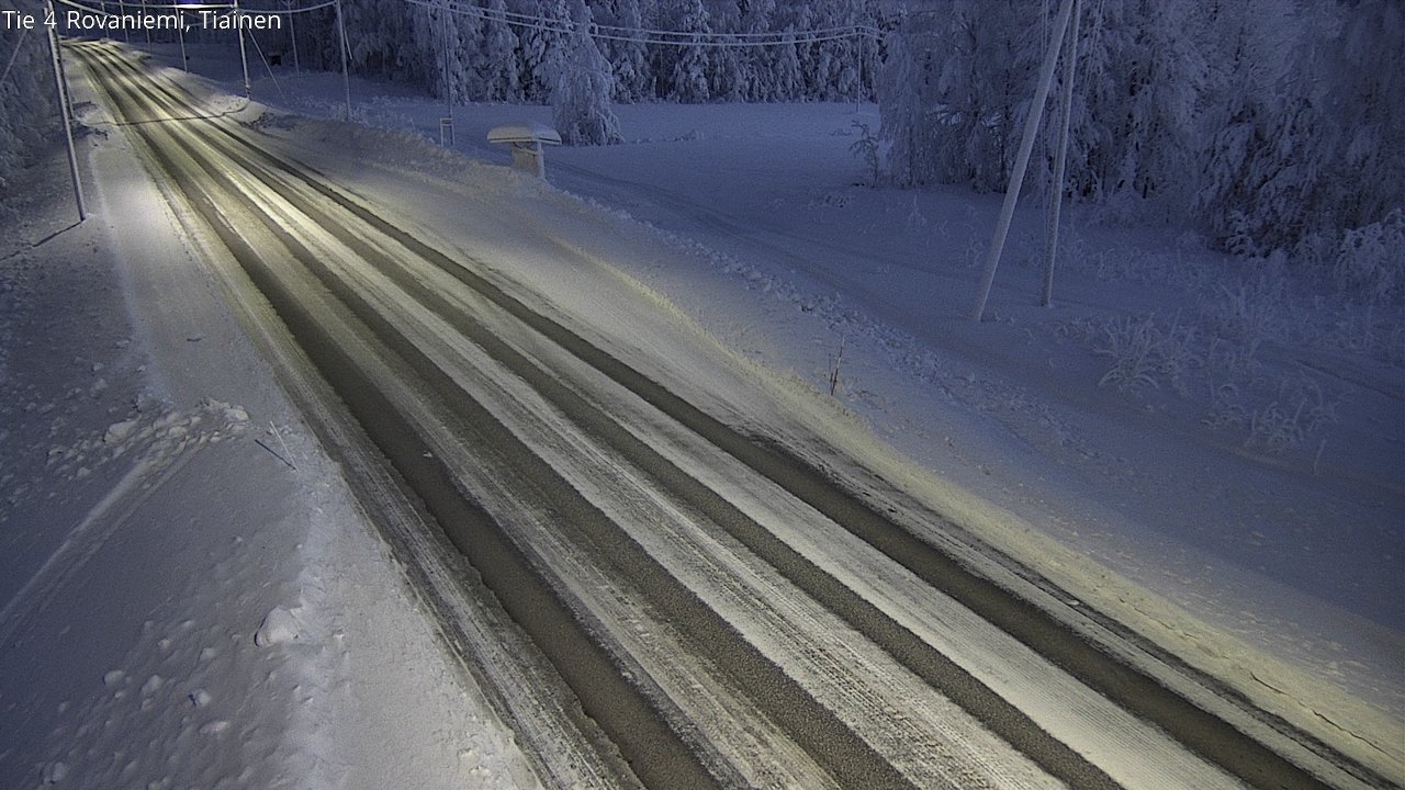 Kelikamerat Kuva Tie 4 Rovaniemi, Tiainen, Rovaniemi, Lappi