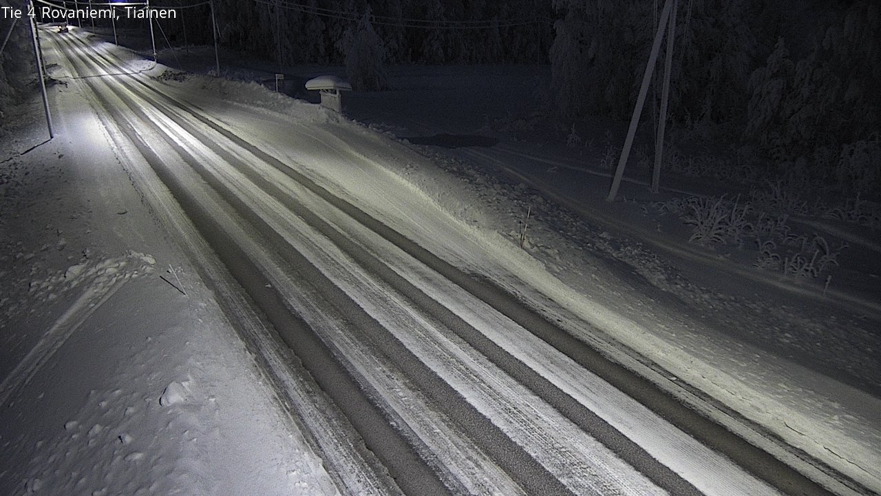 Kelikamerat Kuva Tie 4 Rovaniemi, Tiainen, Rovaniemi, Lappi
