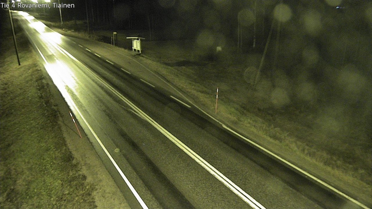 Kelikamerat Kuva Tie 4 Rovaniemi, Tiainen, Rovaniemi, Lappi