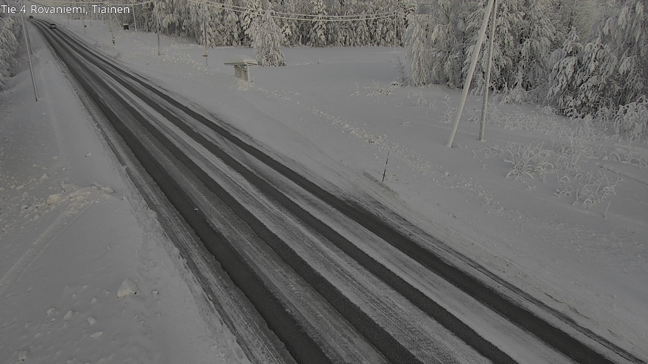 Kelikamerat Kuva Tie 4 Rovaniemi, Tiainen, Rovaniemi, Lappi