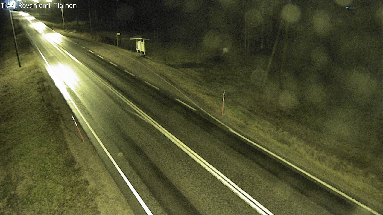 Kelikamerat Kuva Tie 4 Rovaniemi, Tiainen, Rovaniemi, Lappi