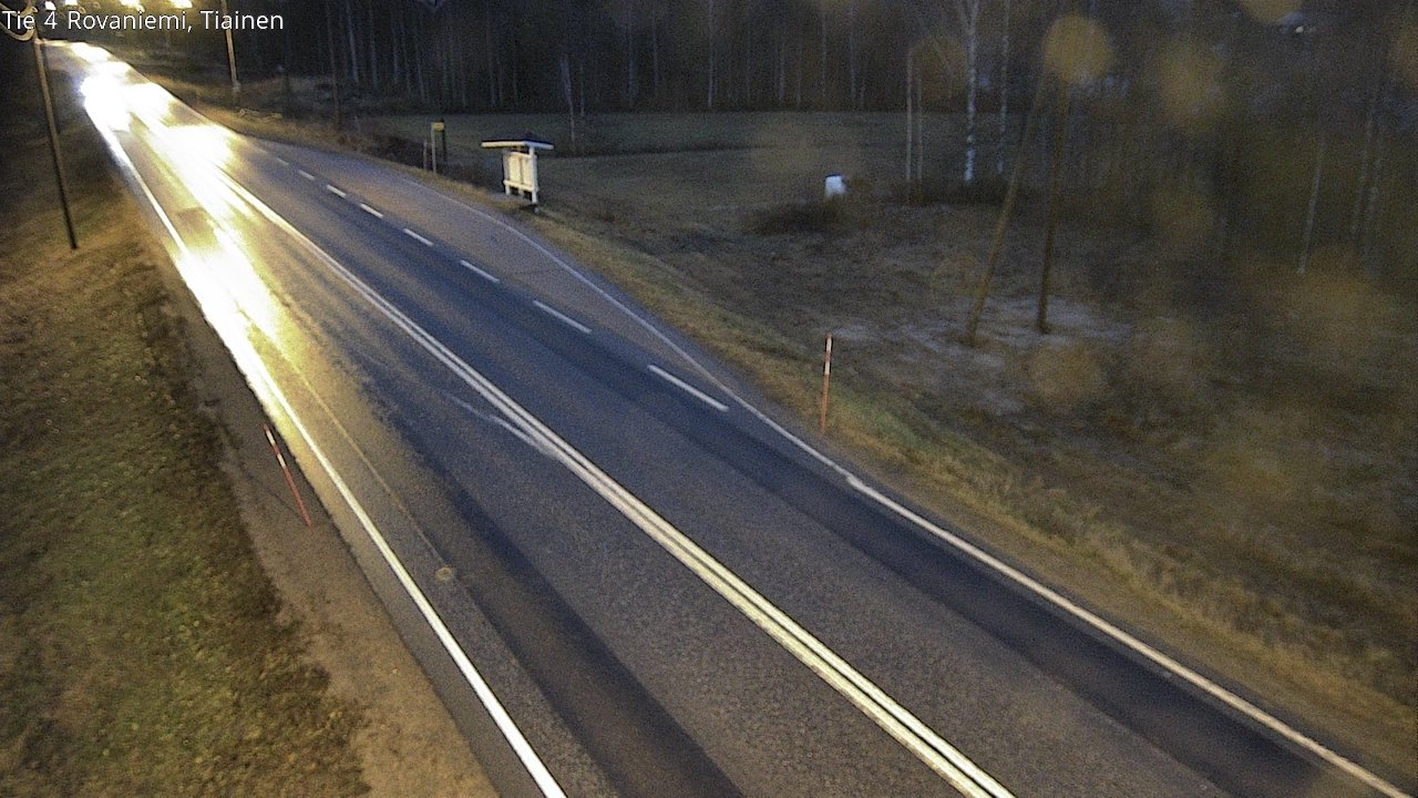 Kelikamerat Kuva Tie 4 Rovaniemi, Tiainen, Rovaniemi, Lappi