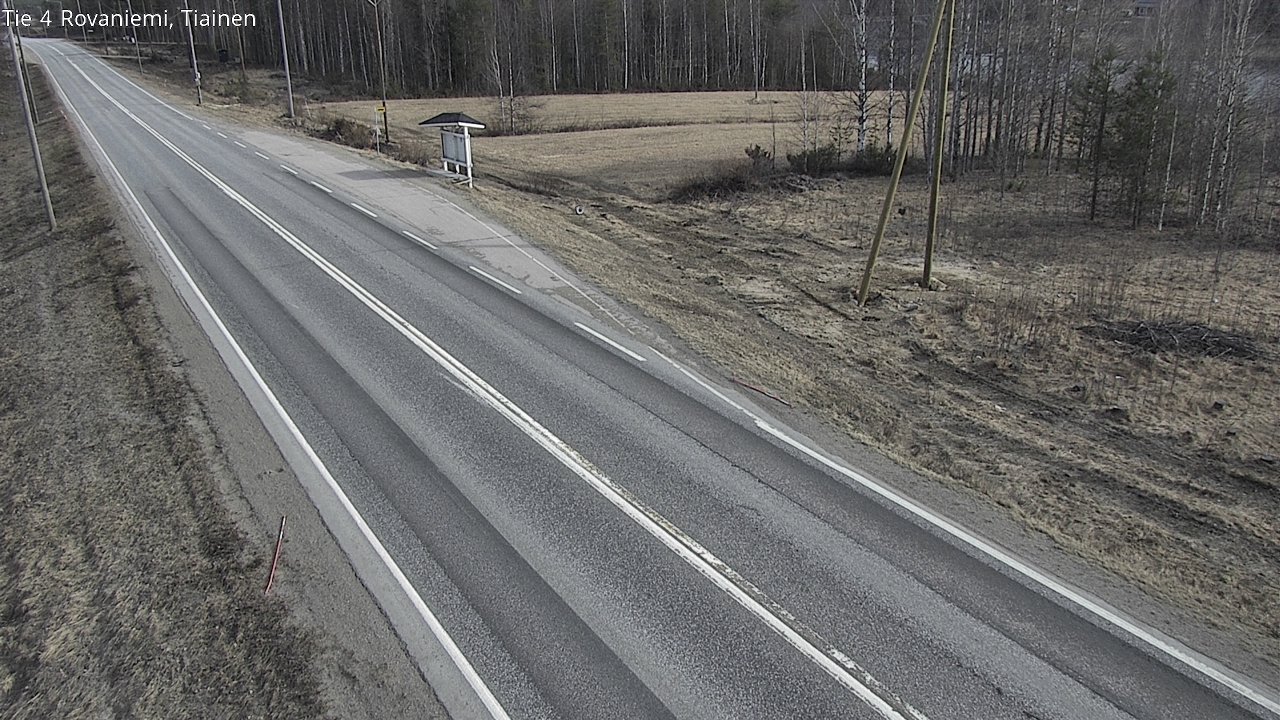 Kelikamerat Kuva Tie 4 Rovaniemi, Tiainen, Rovaniemi, Lappi