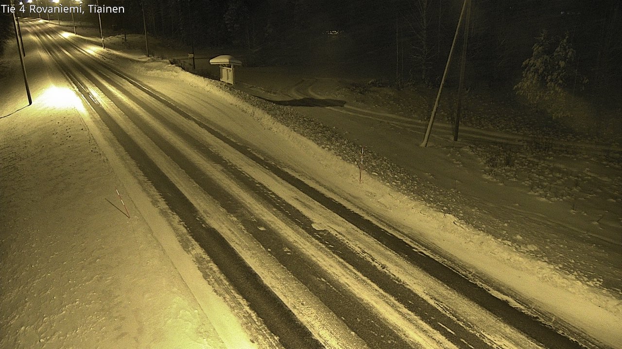 Kelikamerat Kuva Tie 4 Rovaniemi, Tiainen, Rovaniemi, Lappi