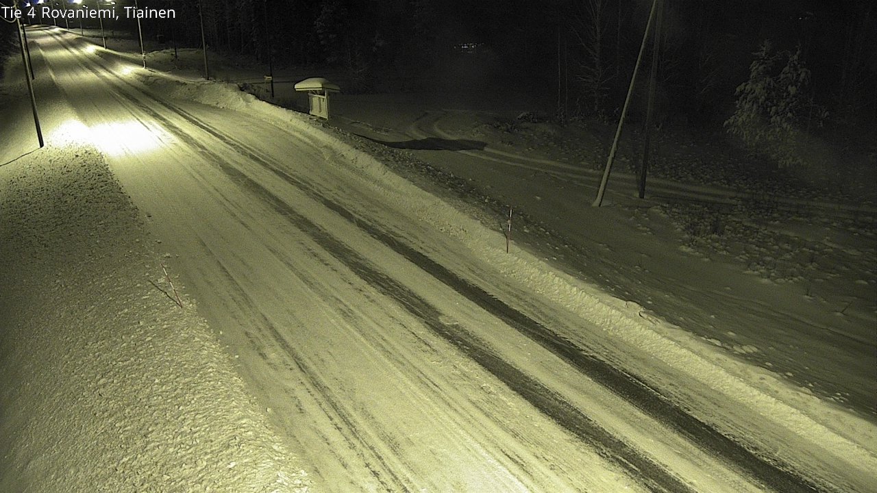 Kelikamerat Kuva Tie 4 Rovaniemi, Tiainen, Rovaniemi, Lappi