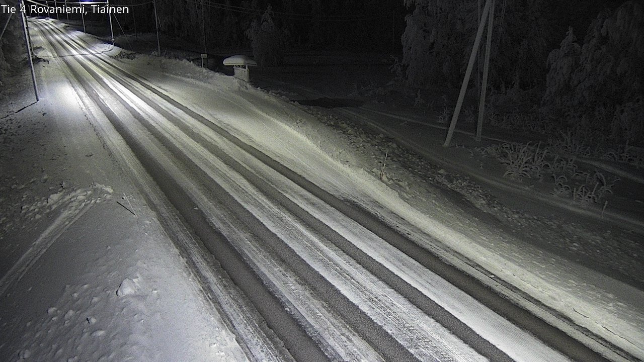 Kelikamerat Kuva Tie 4 Rovaniemi, Tiainen, Rovaniemi, Lappi